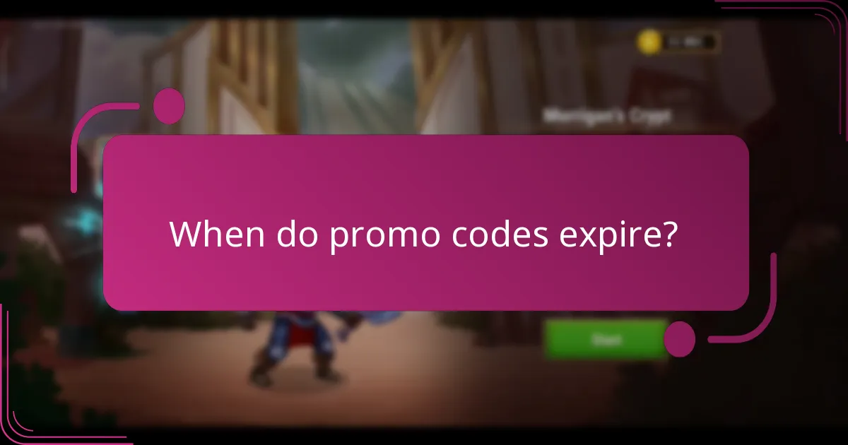 When do promo codes expire?
